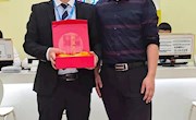 拜访9001cc金沙以诚为本校友，叙情谊话发展——校友夏含